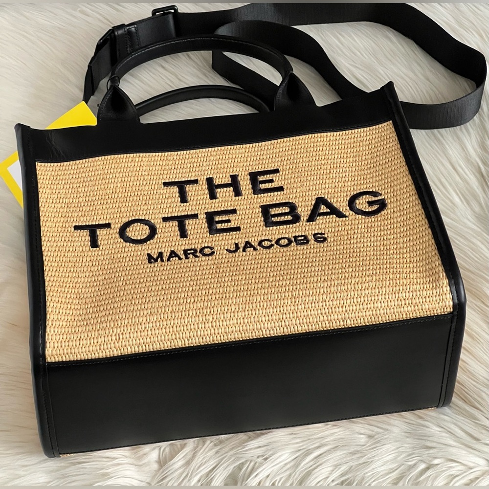 2Р3HTT014H02 - Marc Jacobs The Woven Medium Tote Bag - Picture 5 of 14